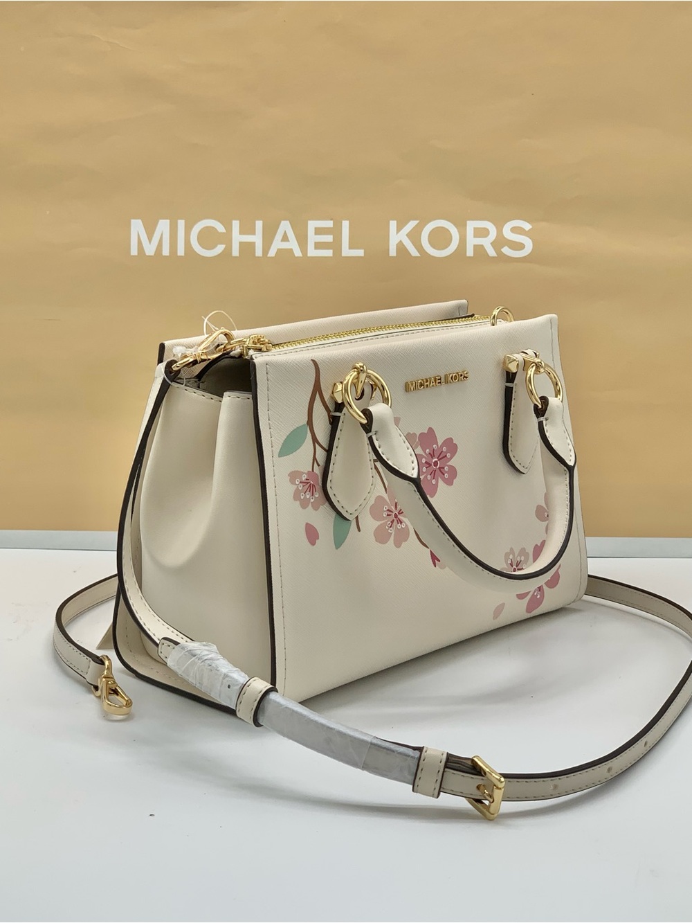 MWT Michael Kors Marilyn Small Embellished Satchel - Picture 3 of 11